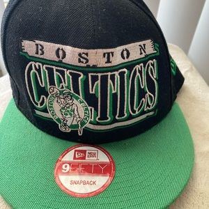Mens Celtics New Era Snap Back